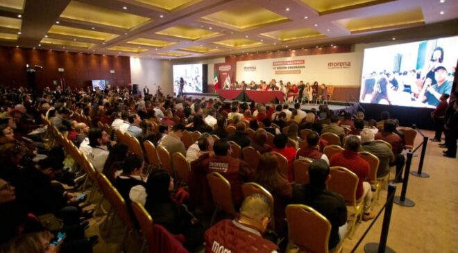 Morena prevé elegir en junio a sus candidatos para gubernaturas de 2027