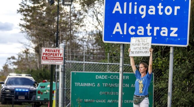 Florida planea el cierre de ‘Alligator Alcatraz’ por altos costes