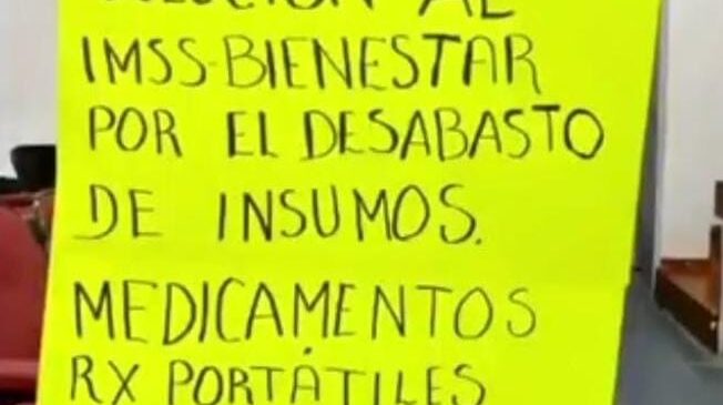 “No somos mentirosos”: Personal Médico de Oaxaca Desmiente al Gobierno; Denuncian Desabasto y Advierten Paro