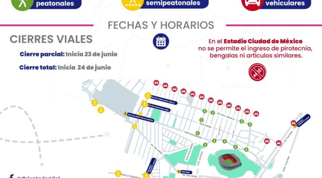 Super Vigilancia Policiaca Para el Tercer Partido de México del Mundial de Futbol: S S C