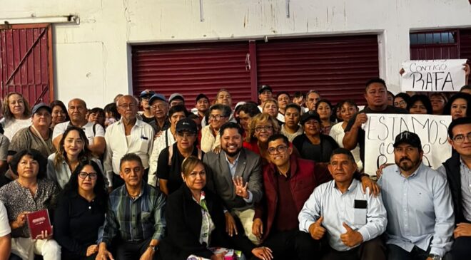 Convoca el síndico Rafael García Moreno a Cerrar Filas en torno a la Presidenta Sheinbaum y la gobernadora Delfina