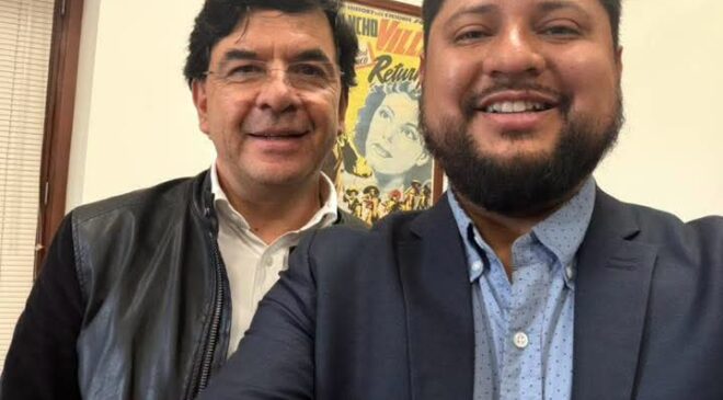 Se Reúne Rafael García Moreno, Síndico de Ecatepec con Jesús Ramírez; Coinciden en la Fuerza de la 4T