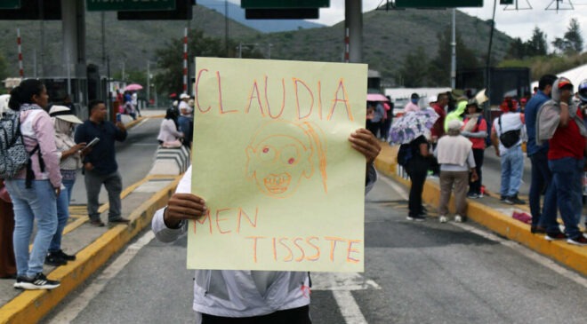 CNTE mantiene su huelga y anuncia refuerzo del plantón en CDMX