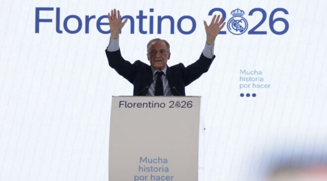 Real Madrid reelige a Florentino Pérez tras votación marcada por polémicas