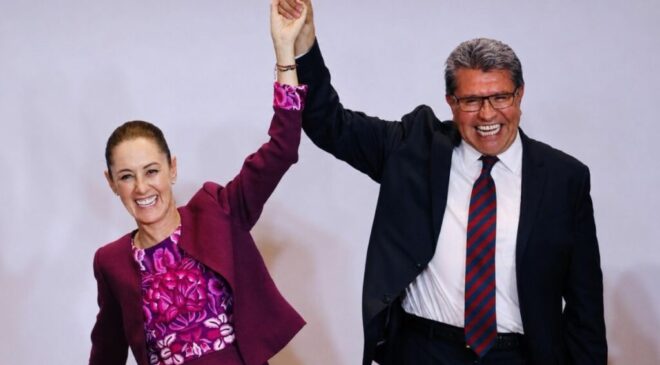 Monreal aplaude discurso de Sheinbaum contra ofensiva de EU