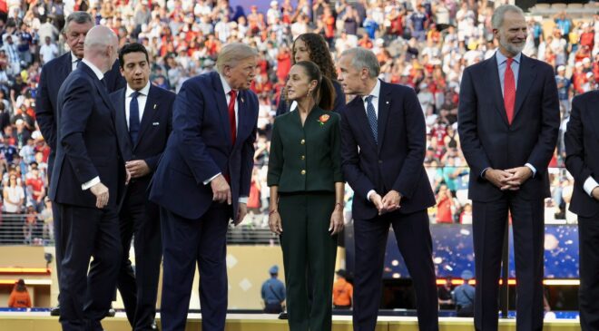 Revela Sheinbaum Diálogo con Trump y Carney en Nueva York