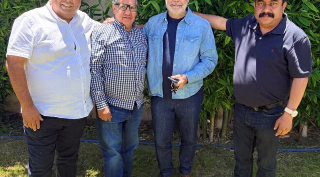 Se Reúnen Alfonso Ramírez Cuéllar e Higinio Martínez para Fortalecer el Proyecto de Transformación en el Estado de México